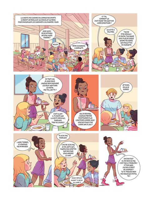 Aperçu de l'album La magie de la danse tome 1 - Les auditions