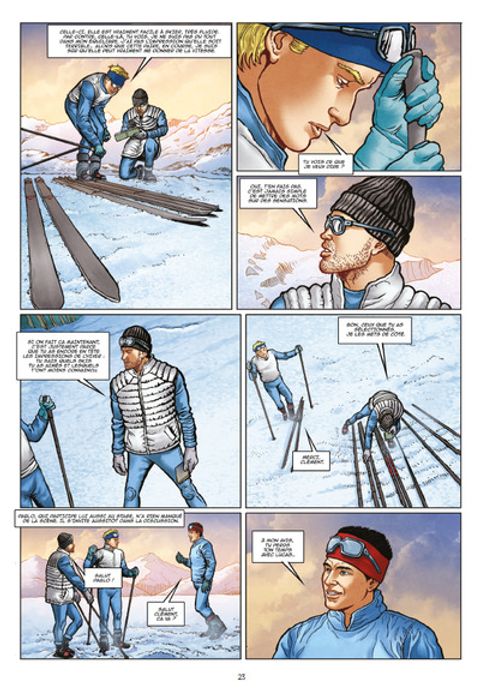 Aperçu de l'album Les aventures de Lucas - Champion de biathlon tome 3 - Champion de biathlon