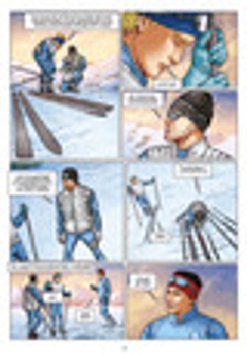 Aperçu de l'album Les aventures de Lucas - Champion de biathlon tome 3 - Champion de biathlon