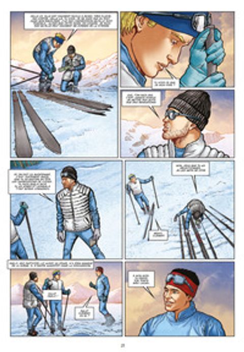 Aperçu de l'album Les aventures de Lucas - Champion de biathlon tome 3 - Champion de biathlon