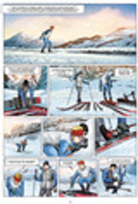 Aperçu de l'album Les aventures de Lucas - Champion de biathlon tome 3 - Champion de biathlon