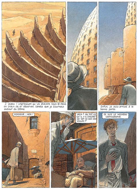 Aperçu de l'album Les Cités Obscures tome 8 - La Frontière Invisible T1/2