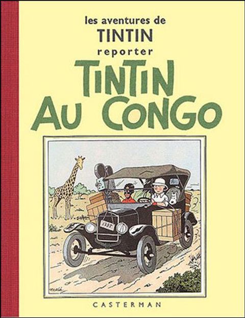 Couverture de l'album Tintin au Congo