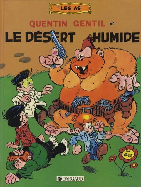 Couverture de l'album Quentin Gentil et le Désert Humide