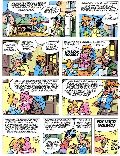 Aperçu de l'album Toupet tome 3 - Toupet Creve l'Ecran