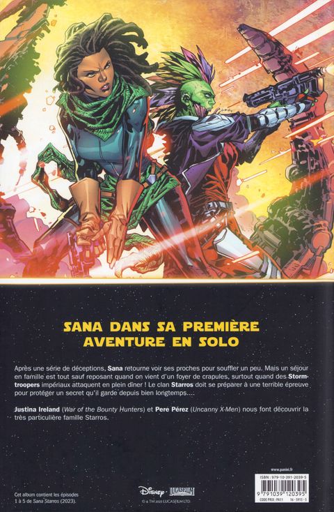 Aperçu de l'album Star Wars : Sana Starros tome 1 - Problèmes de famille
