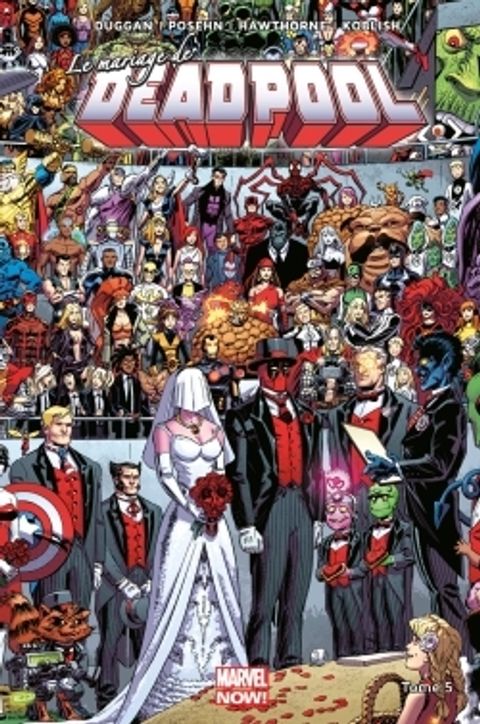 Couverture de l'album Le mariage de Deadpool