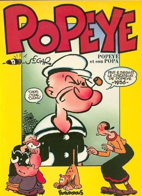 Couverture de l'album Popeye et son popa