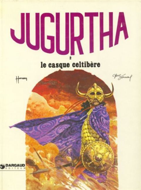 Couverture de l'album Le Casque celtibère (Jugurtha)