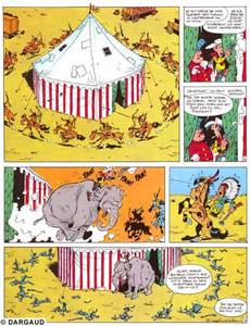 Aperçu 3 de l'album Lucky Luke (Dargaud) tome 5 - Western Circus