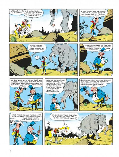 Aperçu de l'album Lucky Luke (Dargaud) tome 5 - Western Circus