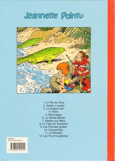 Aperçu de l'album Jeannette Pointu tome 12 - Les Fourmis Géantes