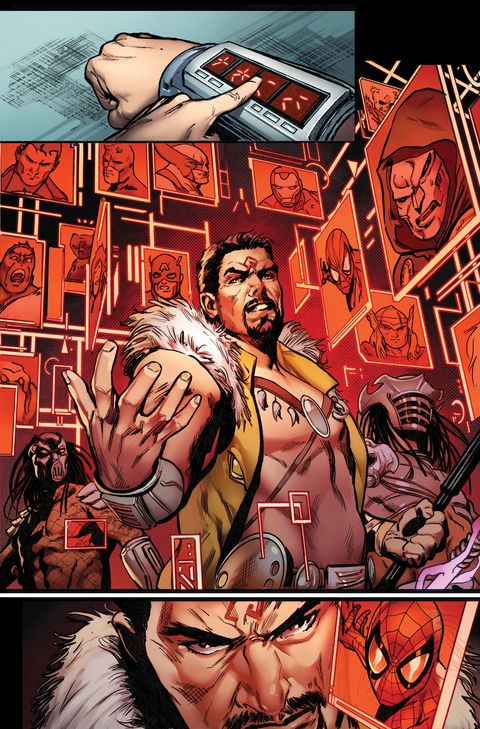 Aperçu de l'album Predator kills the Marvel Universe
