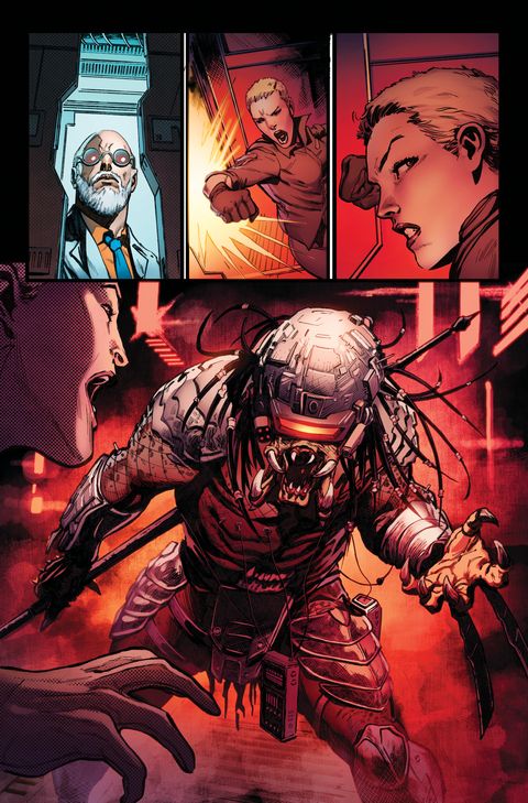 Aperçu de l'album Predator kills the Marvel Universe