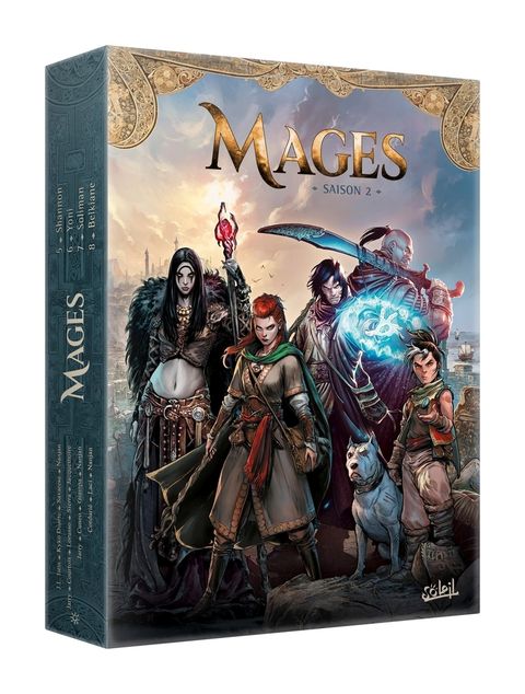 Couverture de l'album Mages - Coffret T5 à T8 (2022)