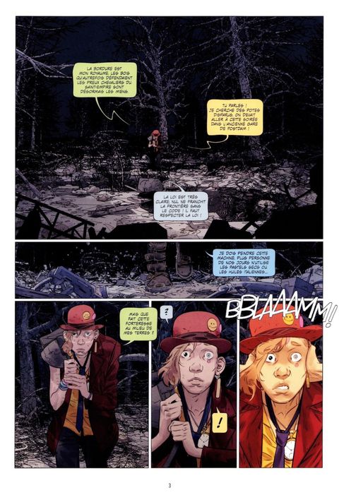 Aperçu de l'album Metropolia tome 2 - Les Bordures extérieures