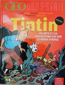 Couverture de l'album Les arts et les civilisations vus par le héro d'Hergé