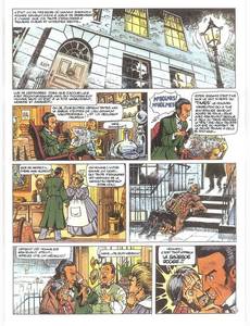 Aperçu 3 de l'album Le Masque présente Sherlock Holmes tome 1 - La Sangsue Rouge