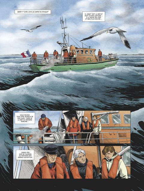 Aperçu de l'album Fortunes de mer tome 4 - L'Amoco Cadiz