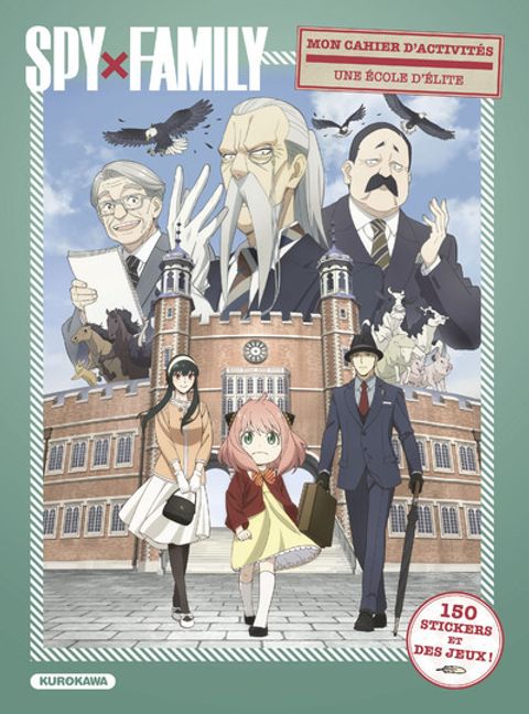 Couverture de l'album Mon cahier d'activités Spy x Family - Une école d'élite