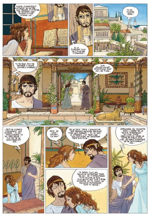 Aperçu de l'album Sorcières (Greiner) tome 2 - Hypathie