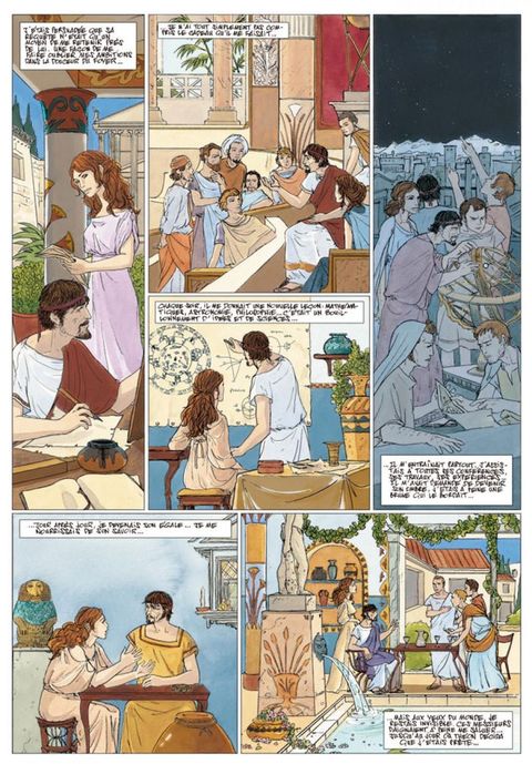 Aperçu de l'album Sorcières (Greiner) tome 2 - Hypathie