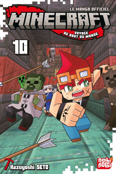 Couverture de l'album Minecraft, le manga officiel