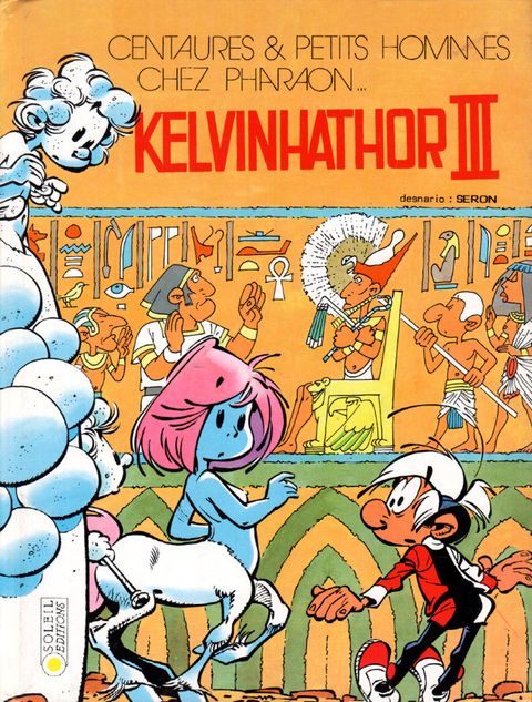 Couverture de l'album Centaures et Petits Hommes chez Pharaon Kelvinhathor III