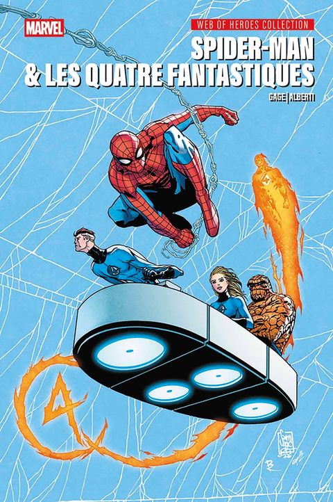 Couverture de l'album Spider-Man & Les 4 Fantastiques