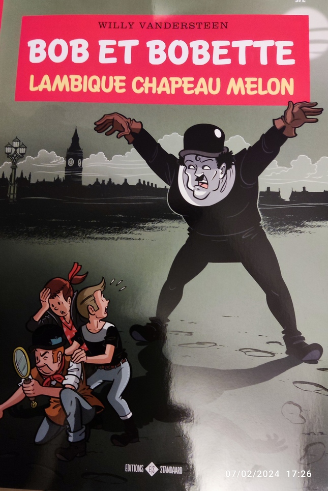 BD : Mr Lambique , Bob et Bobette édition du Lombart EO(2) : Le trésor