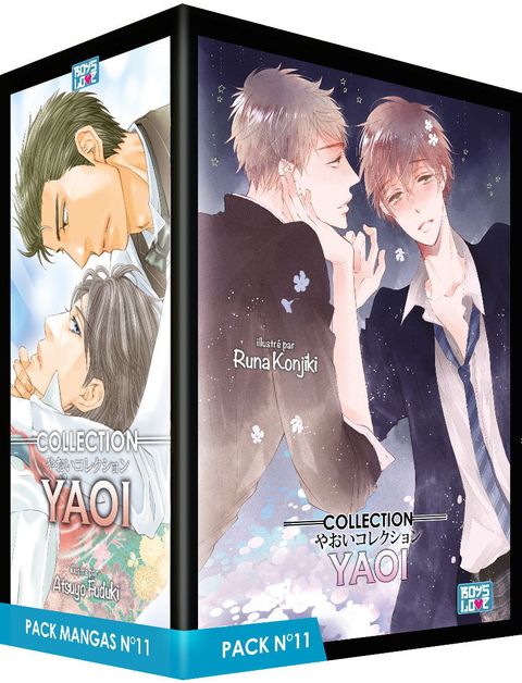 Couverture de l'album Boy's Love Collection - Pack N°11 - Manga Yaoi (5 Tomes)
