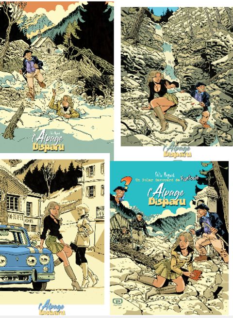 Couverture de l'album L'alpage disparu