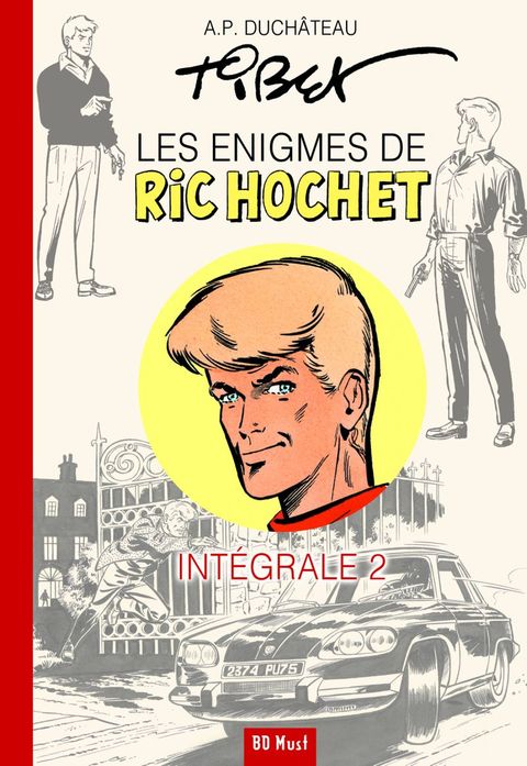 Couverture de l'album Les énigmes de Ric Hochet - Intégrale 2 - 1961-1968