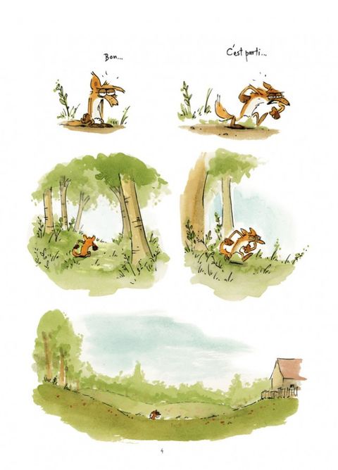 Aperçu de l'album Le Grand Méchant Renard tome 1
