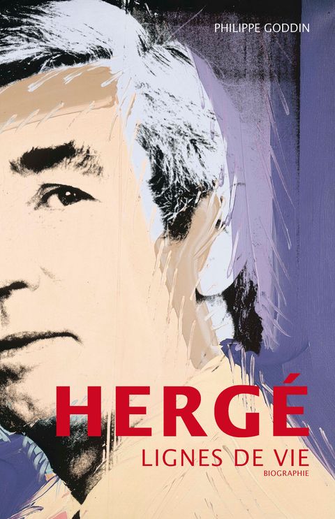 Couverture de l'album Hergé - Lignes de vie