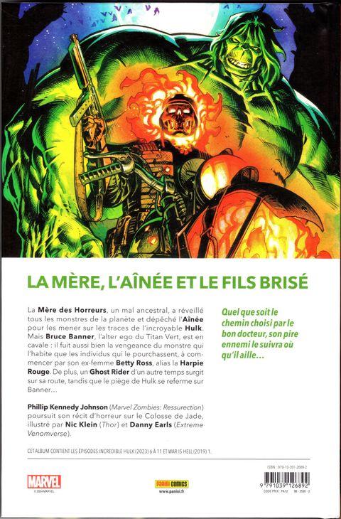 Aperçu de l'album The incredible Hulk tome 2 - Démons guerriers