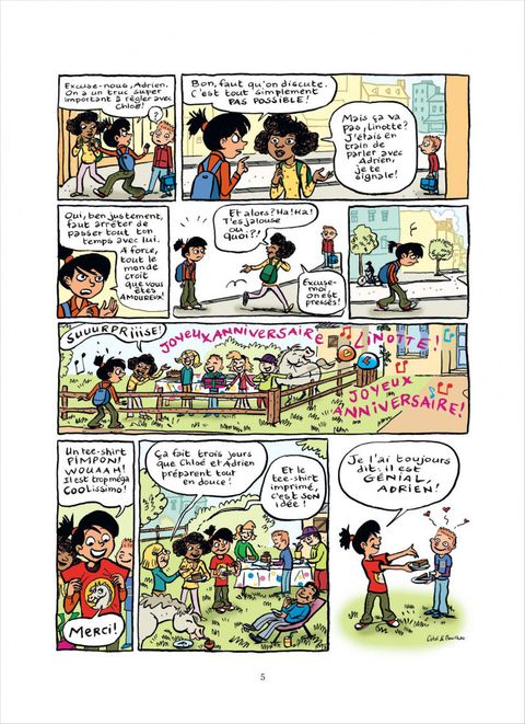 Aperçu de l'album Top Linotte tome 3 - Trop Classe !