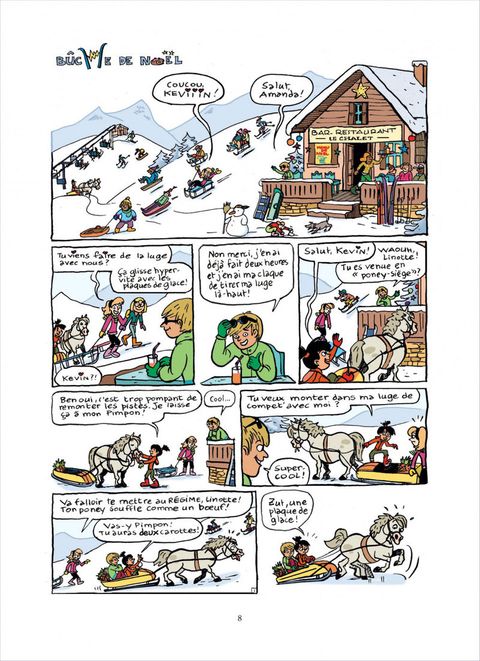 Aperçu de l'album Top Linotte tome 3 - Trop Classe !