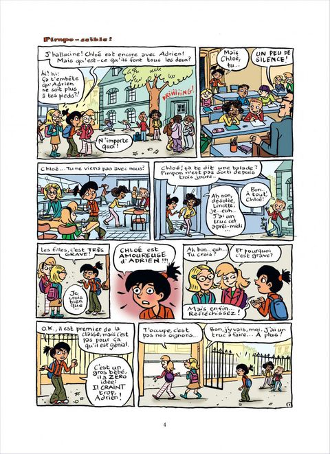 Aperçu de l'album Top Linotte tome 3 - Trop Classe !