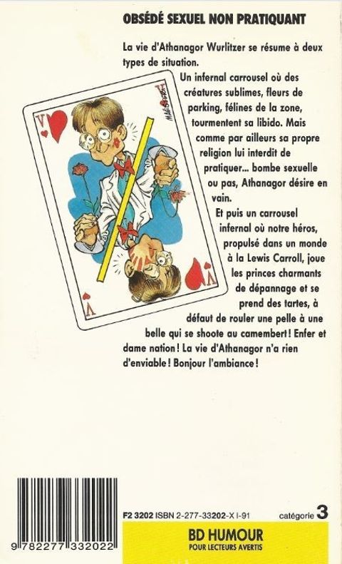 Aperçu de l'album Athanagor Wurlitzer Obsédé Sexuel tome 1 - Non Pratiquant