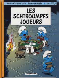 Couverture de l'album Les Schtroumpfs joueurs