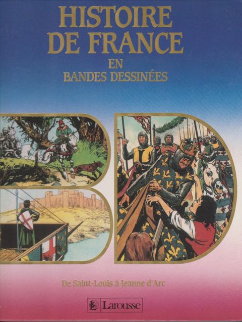 Couverture de l'album de Saint-Louis à Jeanne d'Arc