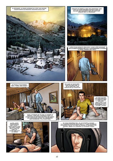 Aperçu de l'album  Les aventures de Lucas -  Champion de biathlon tome 2 - Revanche dans les Aravis