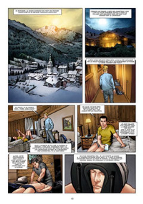 Aperçu de l'album  Les aventures de Lucas -  Champion de biathlon tome 2 - Revanche dans les Aravis