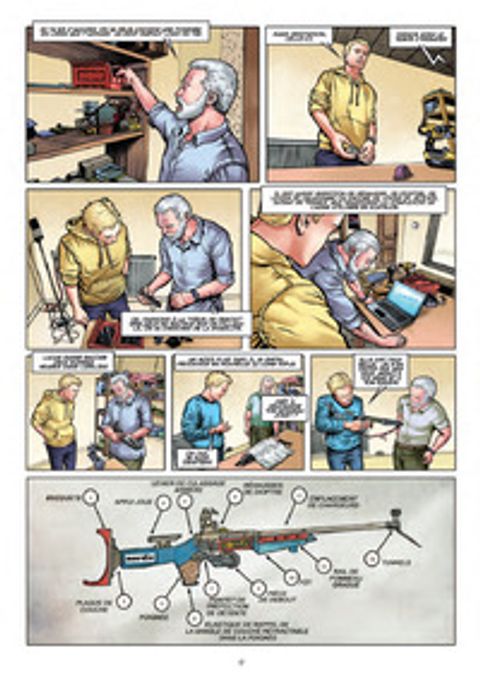 Aperçu de l'album  Les aventures de Lucas -  Champion de biathlon tome 2 - Revanche dans les Aravis