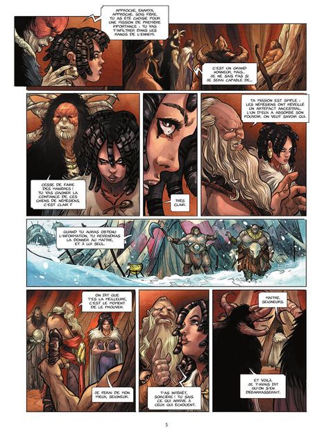Aperçu de l'album La Pierre du Chaos tome 2 - Le temps des Barbares