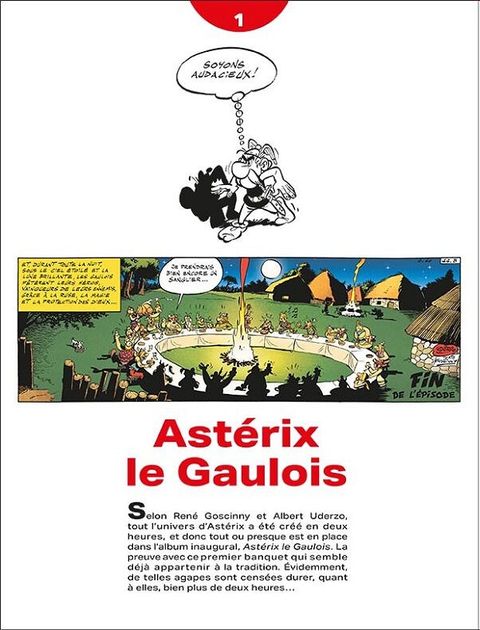Aperçu de l'album Astérix (Gastronomie) tome 2024 - Les 40 banquets - A table avec les grands chefs gaulois