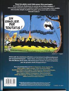 Aperçu 2 de l'album Astérix (Gastronomie) tome 2024 - Les 40 banquets - A table avec les grands chefs gaulois