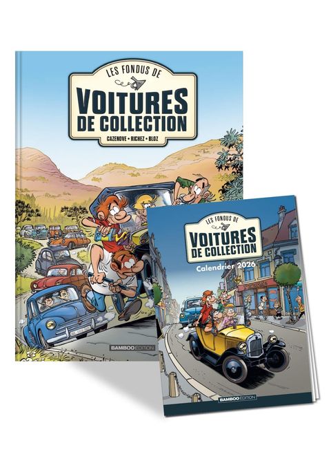 Couverture de l'album Les fondus des voitures de collection