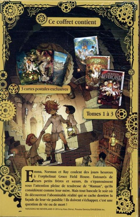 Aperçu de l'album The Promised Neverland tome 1